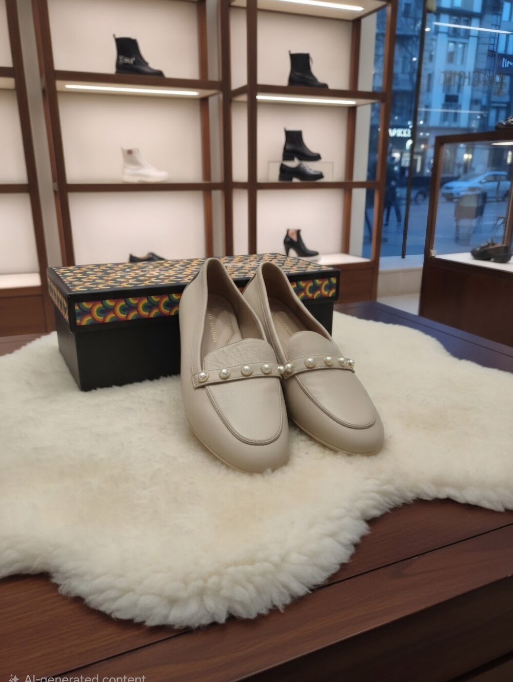 STUART WEITZMAN ALLPEARLS LEATHER DRIVING LOAFERS WOMEN'S SZ 5.5 B EU 36 $595